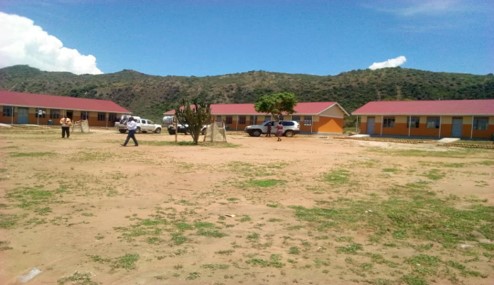 Construction of 2 units of 3-classroom blocks, an administration block-